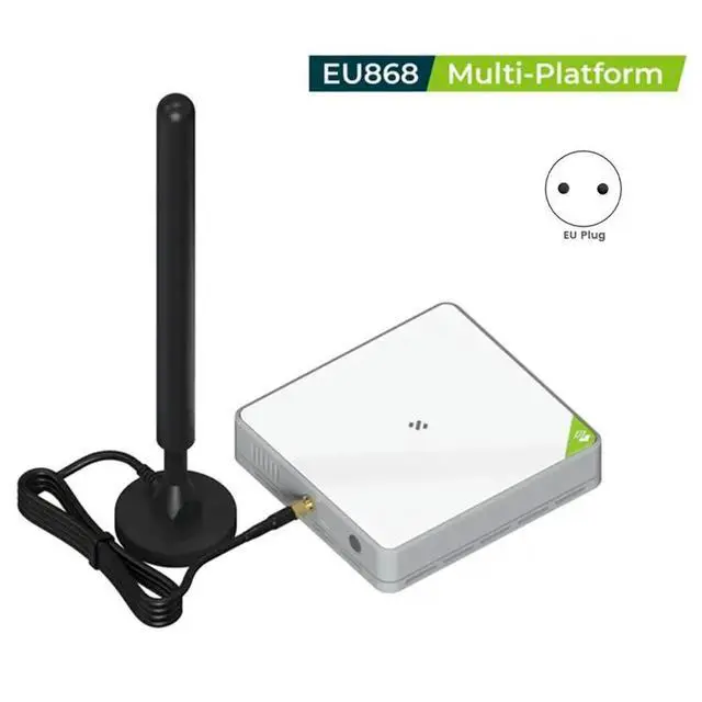 Alt view image 3 of 3 - For Seeed Studio Sensecap M2 Multi-Platform Lorawan Indoor Gateway SX1302 EU868 EU Plug Module