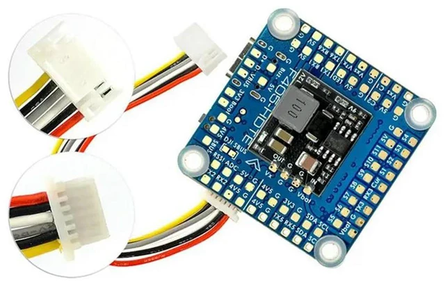 Alt view image 2 of 3 - 3X For MATEKSYS F405-HDTE Dual BEC Baro OSD Blackbox 3-12S LIPO F4 Flight Controller For RC Airplane FPV Freestyle