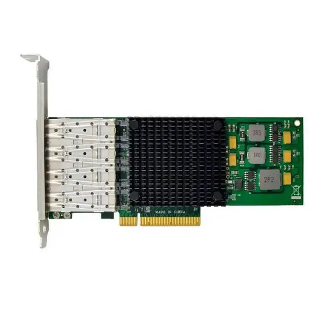 Alt view image 2 of 3 - 4-Port 10Gb SFP+ Network Card Ethernet PCIE NIC For BCM57840 Controller