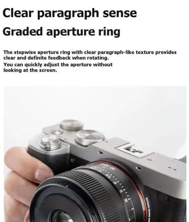 Alt view image 2 of 3 - F2 Full Frame 40Mm Autofocus Lens For E-Mount FE Cameras- Ideal For Portrait& Street Photography