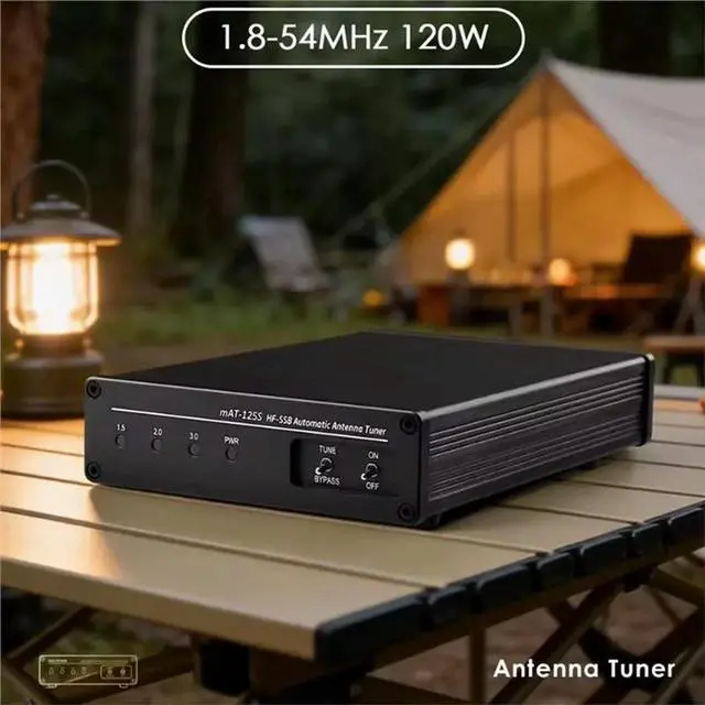 Alt view image 3 of 3 - Antenna Frequency Tuner 1.8-54 Mhz Frequency Universal Antenna Tuner For Radio Use
