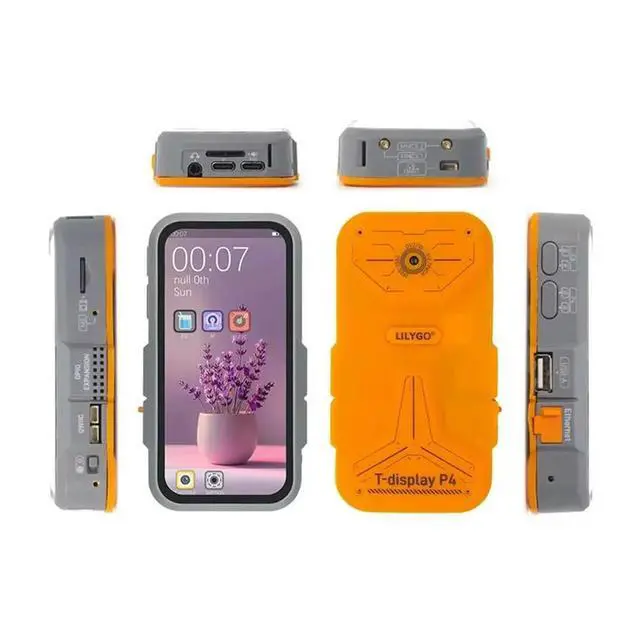 Alt view image 2 of 3 - 4.1-Inch AMOLED Display Iot Lora Touch Display ESP32-P4+C6 +2MP Mipl Camera Touch Display Support 2.4 Ghz 6 BLE