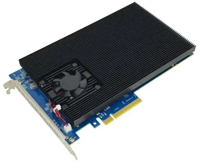 Main image of PEX88024 Split-Free 4-Disk M.2 Pcie 4.0 Expansion Card Pcie X8 Adapter Card ( Pcie To M.2 Nvme