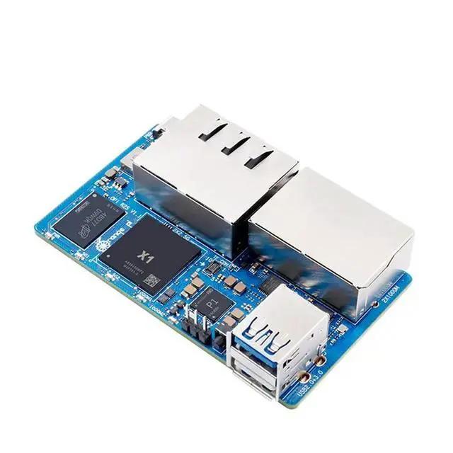 Alt view image 2 of 3 - 3X For Orange Pi R2S 2GB RAM 8GB EMMC Development Board 8-Core RISC-V AI 2TOPS CPU Dual LAN Port Mini PC