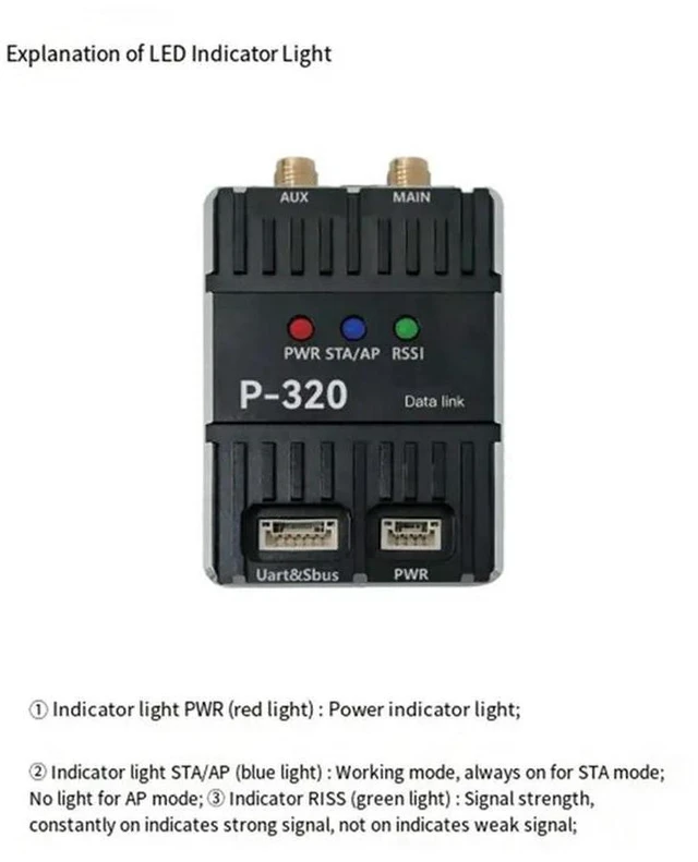 Main image of Bridge P320 AH Remote Control Halow Camera Image Number Integrated Technical Transmission Module 902-928Mhz