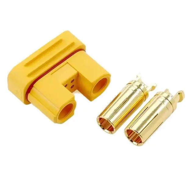 Alt view image 2 of 3 - AS150U-F Female Connector 2.0mm Banana Head 18AWG Anti-Ignition with Signal Pin Lithium Waterproof Socket Parts
