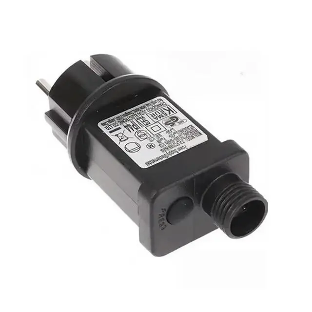 Alt view image 3 of 3 - 1PCS EUR Plug Lighting 31V 6W Various LED String Lights Power Adapter IP44 Transformer EU Plug