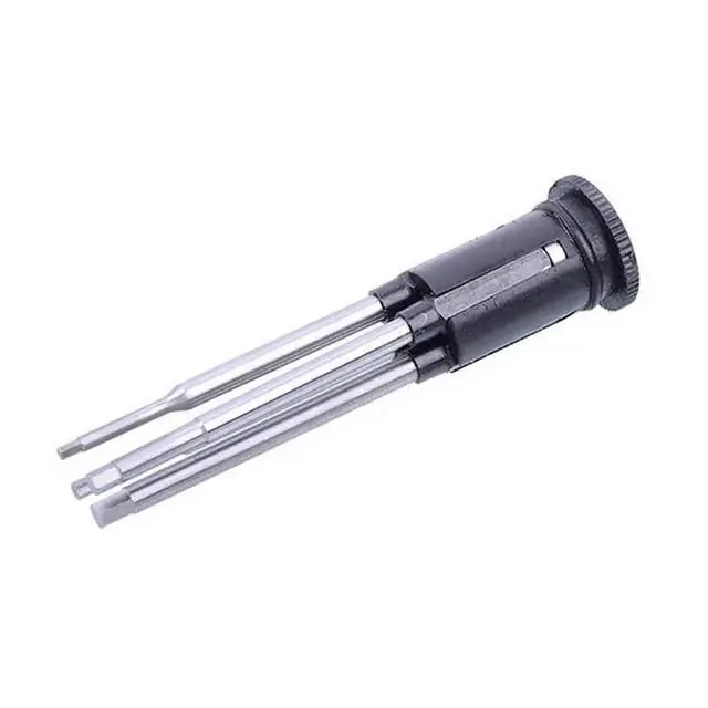 Alt view image 4 of 6 - 4 in 1 Hexagon Socket Screwdriver Set Hex Driver H1.5 H2.0 2.5 H3.0mm Modeling Making Tools for RC Plane