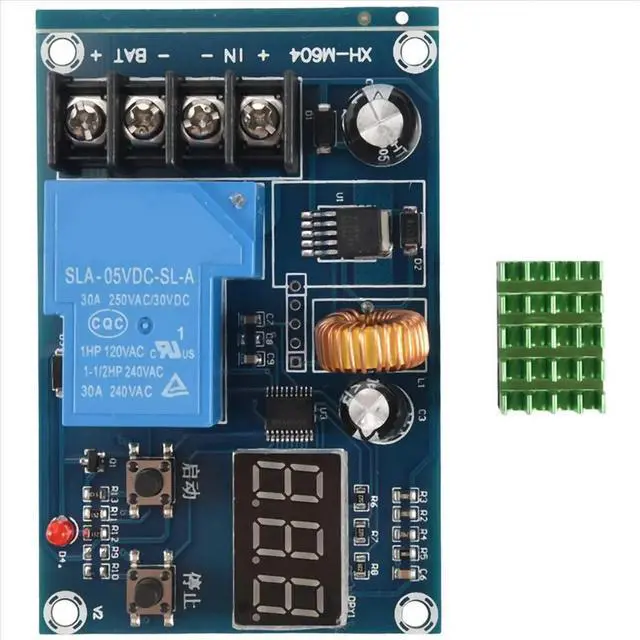 Alt view image 5 of 6 - XH-M604 Charger Control Module DC 6-60V Lithium Switch Protection Board