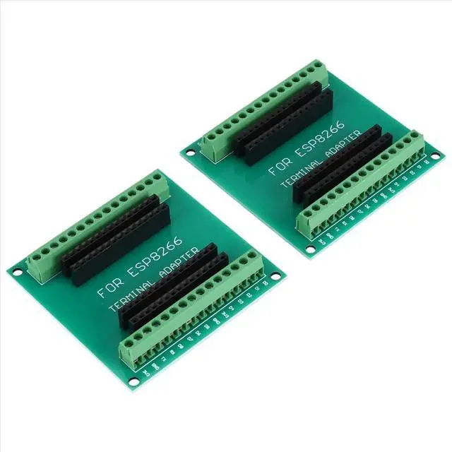 Alt view image 6 of 6 - 2PCS ESP8266 Breakout Board GPIO 1 Into 2 for ESP8266 ESP-12E NodeMCU Development Board