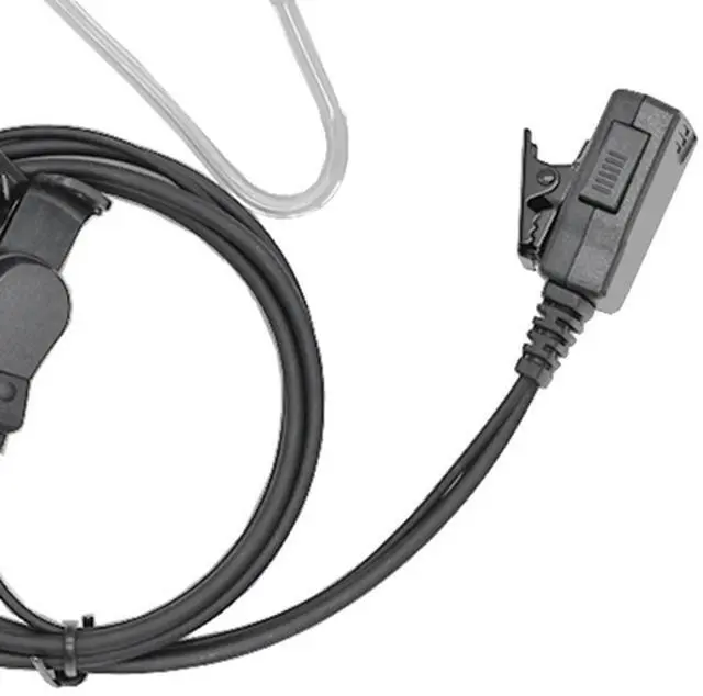 Alt view image 4 of 6 - Earpiece Headset Mic with PTT for Radio SL1M SL1K SL1600 SL300 SL7500 SL400 SL4000 Walkie Talkie Air Acoustic Tube