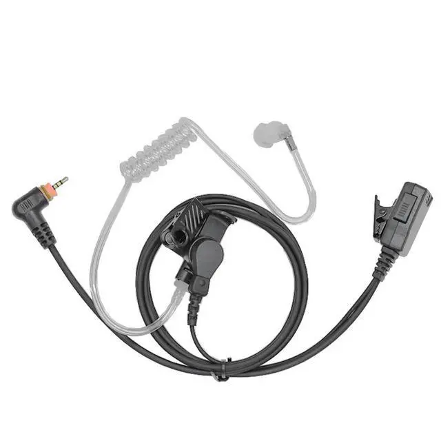 Alt view image 5 of 6 - Earpiece Headset Mic with PTT for Radio SL1M SL1K SL1600 SL300 SL7500 SL400 SL4000 Walkie Talkie Air Acoustic Tube