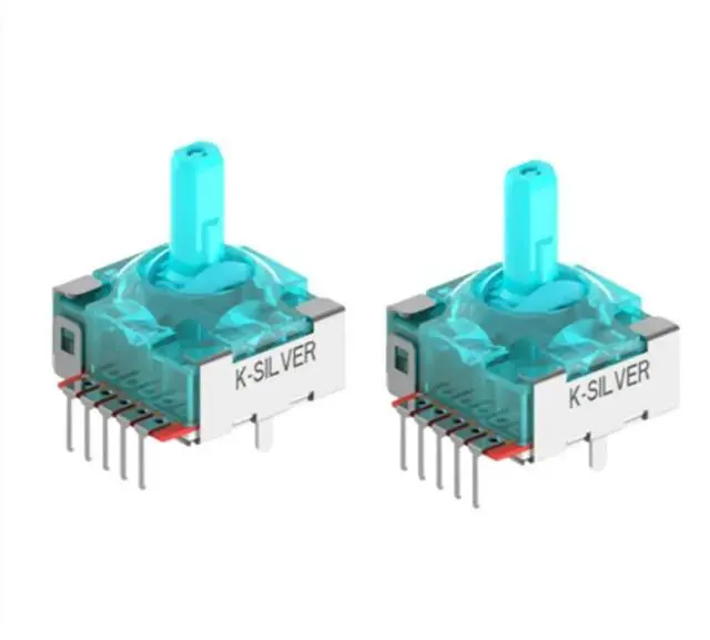 Alt view image 5 of 6 - 2pcs K-SILVER JS16 TMR Electromagnetic Joystick Thumbstick for G8/G7Pro 3 Pro 2.4G