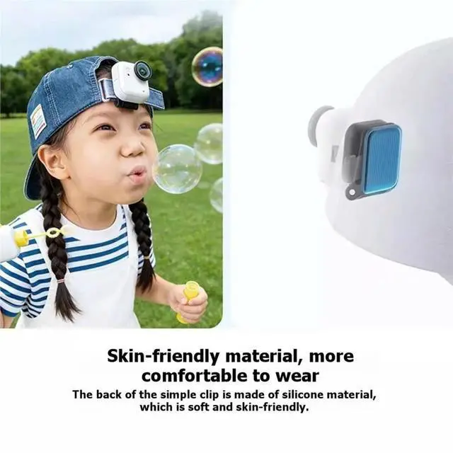 Alt view image 4 of 6 - Magnetic Quick Release Cap for GO Ultra Hat Pivot Clip Mount Adjustable Angle Base for on-the-Go Filming
