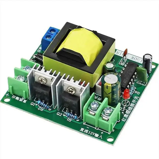 Alt view image 6 of 6 - 150W DC-AC Converter Booster Module 12V to 110V 200V 220V 280V 150W Inverter Boost Board Transformer Module