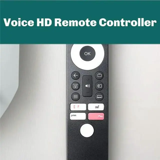 Alt view image 6 of 6 - TV Remote Control For Yotu For For Google Voice TV TV Voice Remote Control Accessories