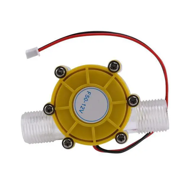 Alt view image 5 of 6 - 10W Water Flow Pump Mini Hydro Generator Turbine Flow Hydraulic Conversion 12V