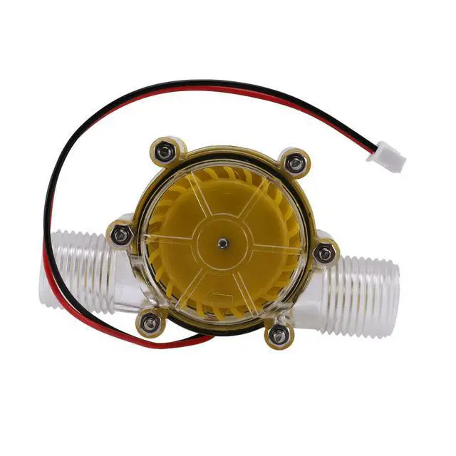 Alt view image 6 of 6 - 10W Water Flow Pump Mini Hydro Generator Turbine Flow Hydraulic Conversion 12V