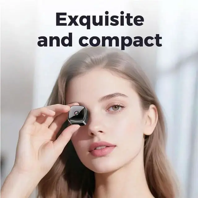 Alt view image 6 of 6 - HD 1080P Mini Camera Surveillance Camera 360° Rotatable Night Vision Home Security Protection