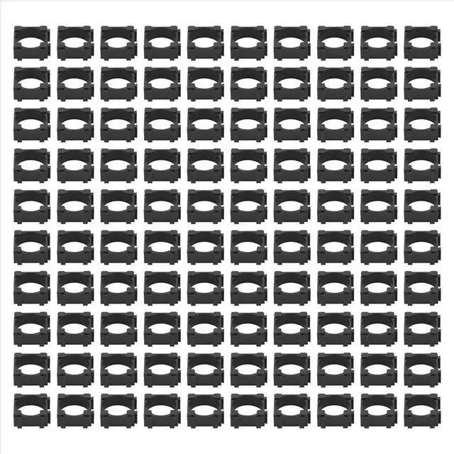 Alt view image 6 of 6 - 100Pcs Lithium Cell Cylindrical Case Holder Bracket For Diy Pack