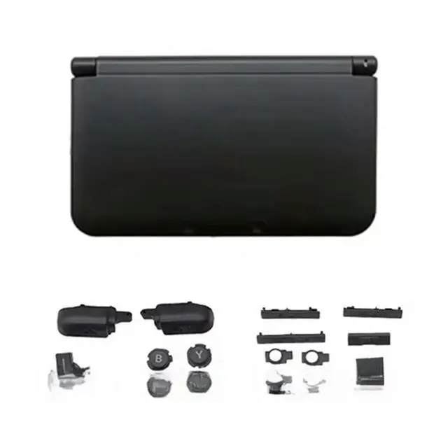 Alt view image 4 of 6 - Replacement for XL LL Top Buttom Back Cover Game Console Case for XL LL Front Back Faceplate Case