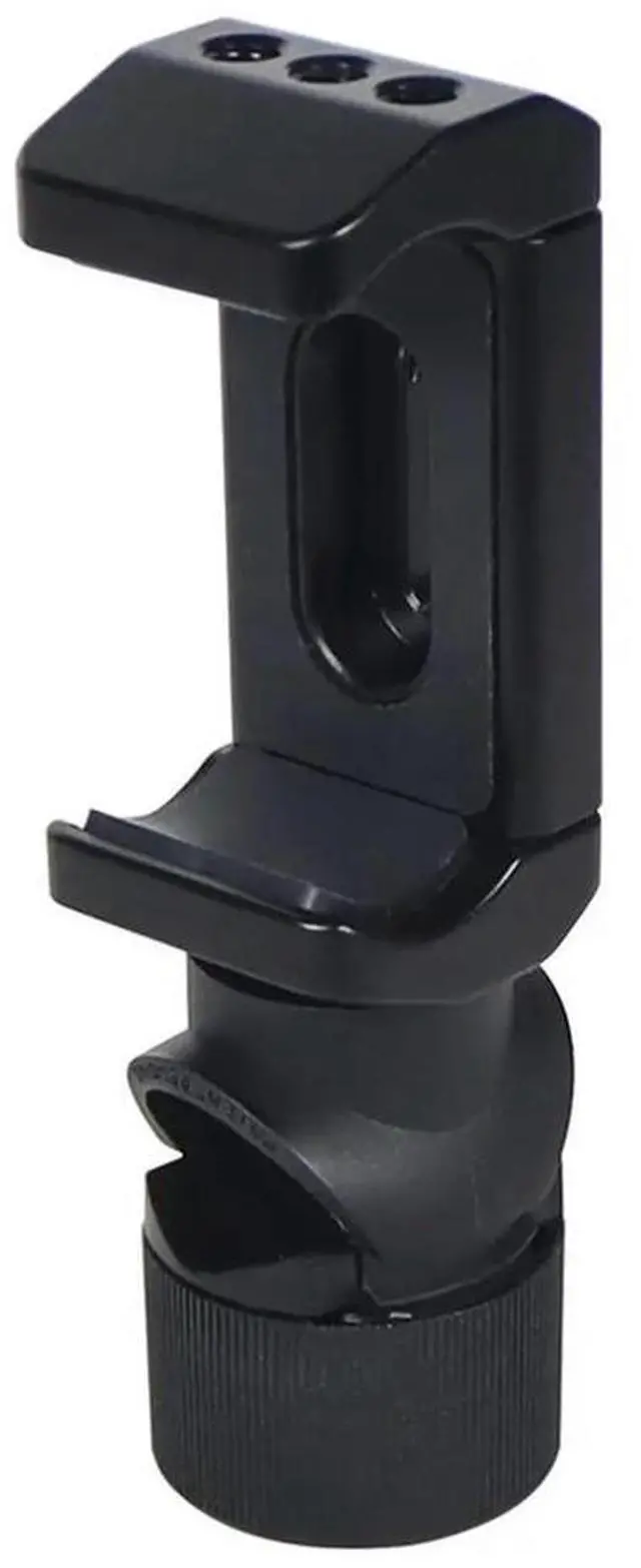 Alt view image 5 of 6 - Power Bank Clamp Holder with Light Stand for Photo Studio Boom Reflector Arm Dia 12-22mm Photography Pole Pipe Extender