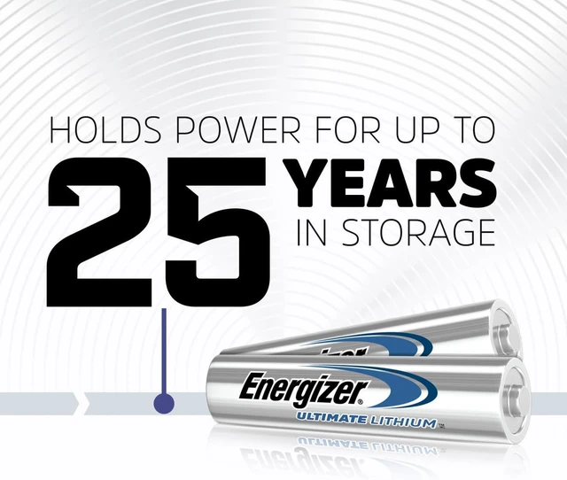 Alt view image 5 of 7 - Energizer Ultimate Lithium AAA Batteries (24 Pack), AAA Lithium Batteries