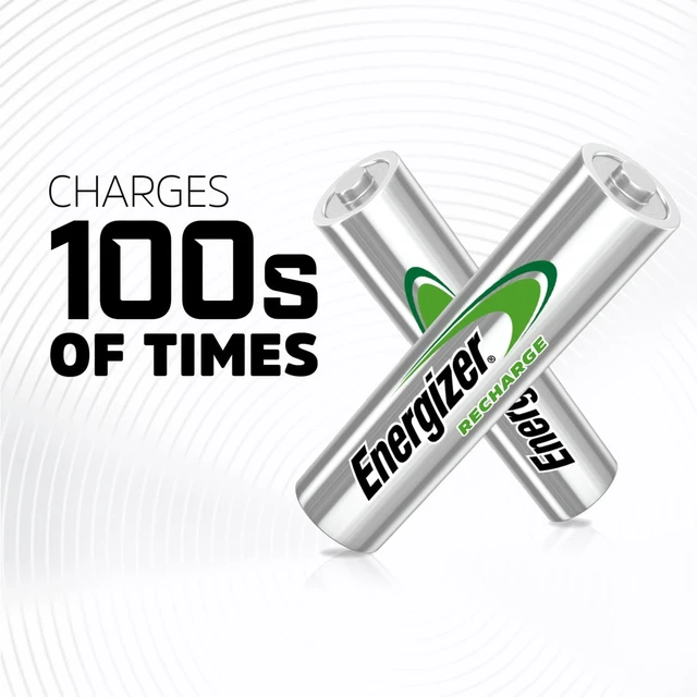 Alt view image 3 of 7 - Energizer Recharge Universal Rechargeable AAA Batteries (8 Pack), Triple A Batteries