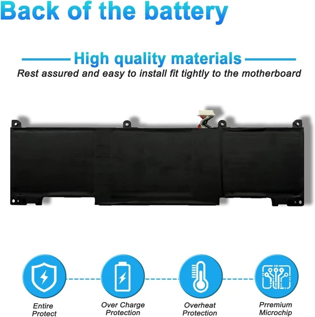 Alt view image 4 of 7 - 45Wh RH03XL M02027-005 Laptop Battery for HP ProBook 450 G8 G9