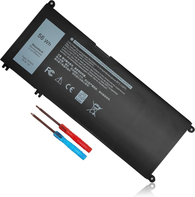 Main image of Emanjor 15.2V 56Wh 33YDH Battery for Dell Inspiron 17 7000 7773 7779 7778 7786 2-in-1 15 7577 Latitude 15 3590 3580 3490 3380 G5 15 5587 G3 3579 3779 G7 7588