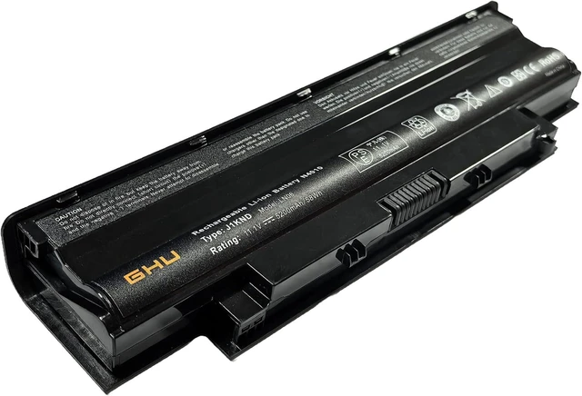 Alt view image 3 of 7 - GHU J1KND 58Wh Battery Replacement for Dell Inspiron N5010 N5110 N4010 N4110 N7010 M4110, Compatible with 4T7JN TKV2V W7H3N YXVK2 312-1205
