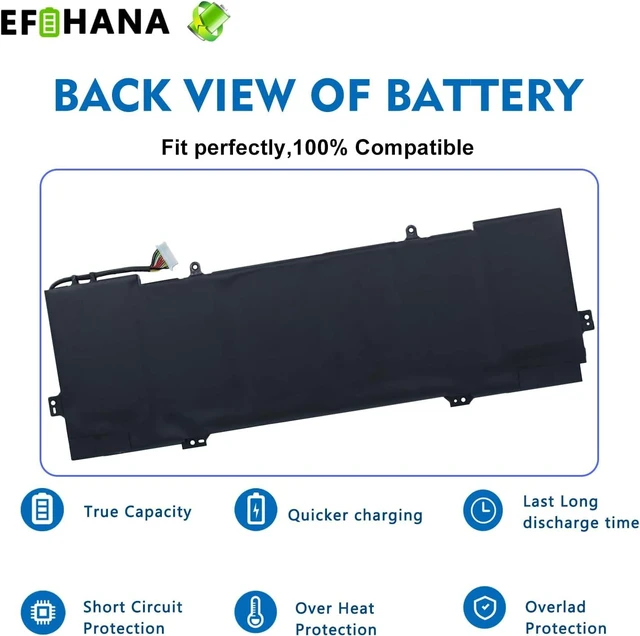 Alt view image 7 of 7 - KB06XL 902499-856 902499-855 902401-2C1 Laptop Battery Replacement for HP Spectre X360 15 15-Bl012DX 15-BL0XX 15-BL1XX 15-BL002XX 15T-BL000 15T-BL100 Z6K99EA Series KBO6XL HSTNN-DB7R TPN-Q179 11.55V