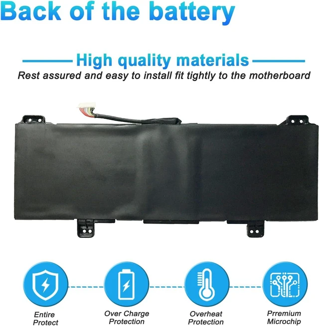 Alt view image 4 of 7 - GM02XL GB02XL 917725-855 Laptop Battery Replacement for HP Chromebook 14 G5 14-CA000NA 11 G6 G7 EE X360 11 G1 Series L42583-005 HSTNN-DB7X HSTNN-UB7M L42550-541 L42583-002 7.7V 47.3Wh