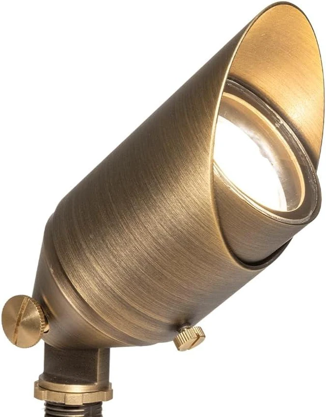 Main image of VOLT 12V Top Dog Outdoor Spotlight (Bronze) & 5W 2700K MR16 LED Bulb