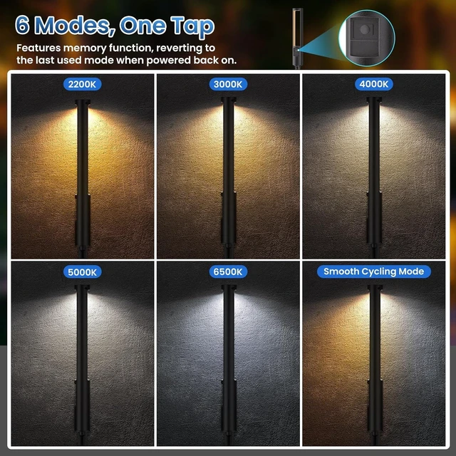 Alt view image 4 of 7 - Low Voltage Landscape Lighting All-in-One Pathway Lights 5W 12-Pack