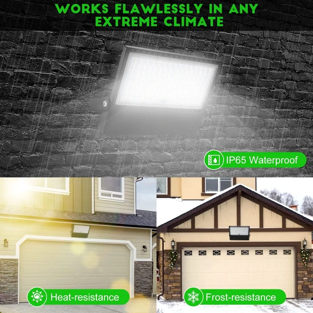Alt view image 3 of 7 - Juyace 36000Lm 240W Led Stadium Outdoor Flood Light Area Lighting for Sport