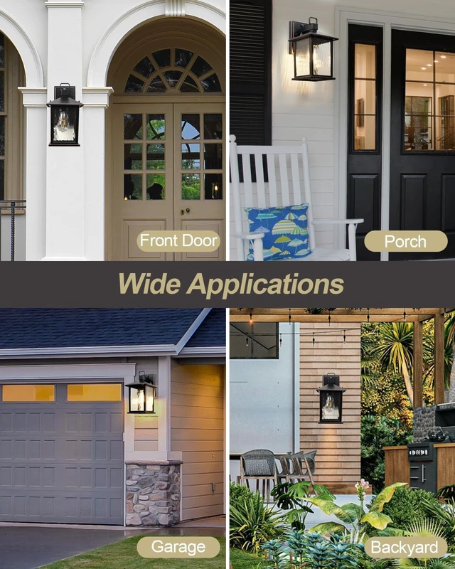 Alt view image 7 of 7 - Dusk to Dawn Porch Light, Oil-Rubbed Bronze Outdoor Light Fixture