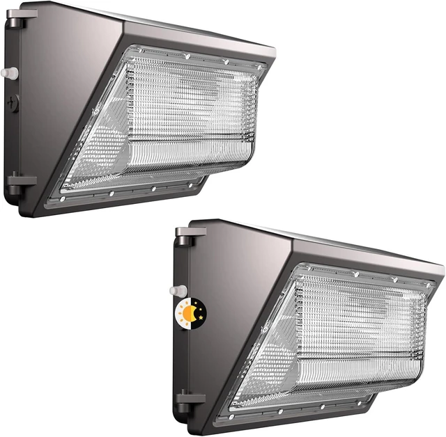 Main image of Lightdot Wall Pack LED Exterior Light, 2 Pack 250W Outside Lighting