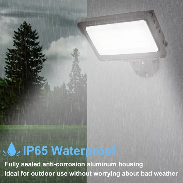 Alt view image 6 of 7 - kadision 50W LED Flood Light Outdoor with Photocell, 3000K/4000K/5000K