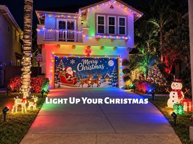 Alt view image 5 of 7 - Halloween & Christmas Outdoor Spotlight, 2700K Warm White LED LandscapeSpot Lights with RGB 3 Lenses, IP67 Waterproof, 120V Plug-in for Yard, Garden Tree Holiday Decor(2 Pack, Green)