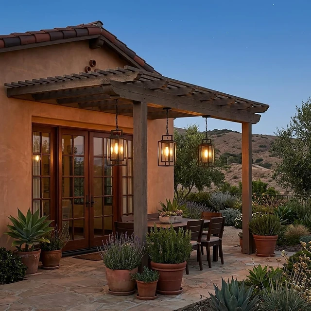 Alt view image 3 of 7 - 17" Rectangular Double Cage Outdoor & Indoor Hanging Pendant Light