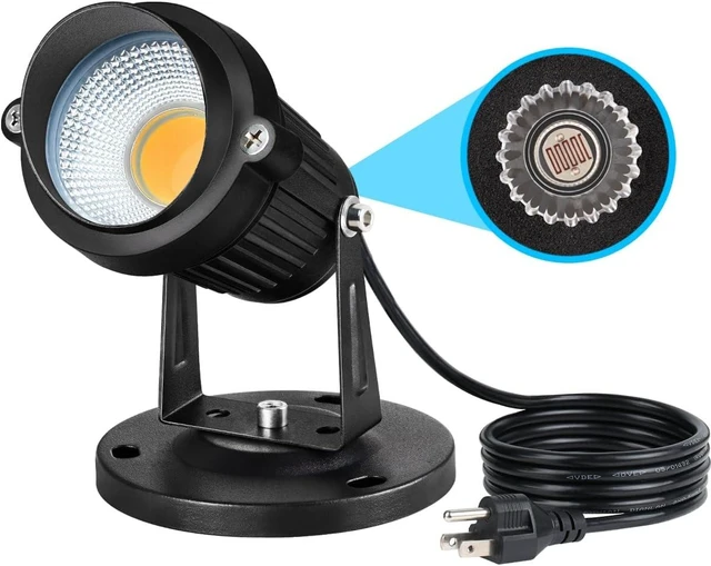 Main image of SUNVIE Dusk to Dawn Outdoor Lighting 120V LED Spot Lights Outdoor Landscape Spotlights with Photocell Sensor Waterproof Outdoor Spot Lights for Yard 7W Outdoor Spotlight Flag Light for Garden Tree