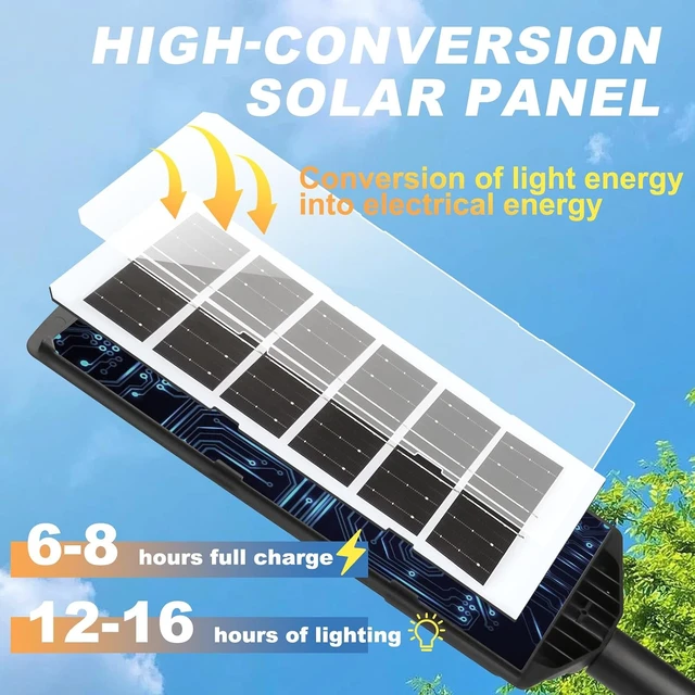 Alt view image 5 of 7 - Solar Lights Outdoor Waterproof 2 Pack - Solar Flood Light Outdoor Motion Sensor LED 6500K Security Light Remote Street Lights Dusk to Dawn Wall Mount for Yard Parking