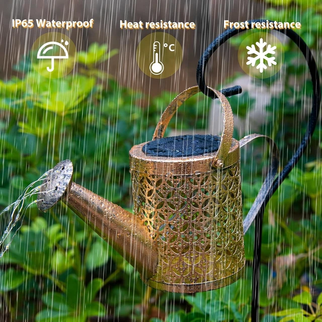 Alt view image 5 of 6 - SRNPMIU Solar Watering Can Light - Solar Light Yard Decorations Outdoor