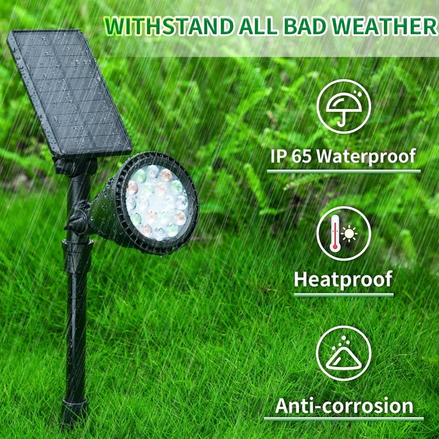 Alt view image 7 of 7 - Halloween Solar Spot Lights Outdoor Ideal Xmas Decor for Landscape-RGB-4P