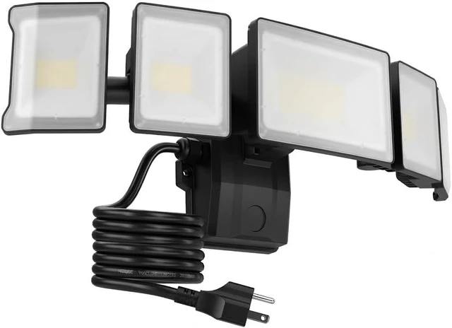 Main image of Olafus 180W Flood Lights Outdoor Plug in, Switch Controlled for Backyard