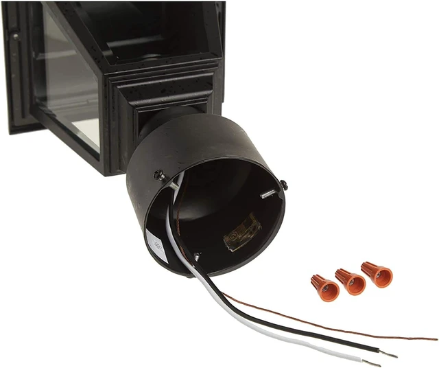 Alt view image 3 of 6 - Nuvo 60/548, Outdoor Outdoor Post Lantern Light Fixture, Clear Glass, Black