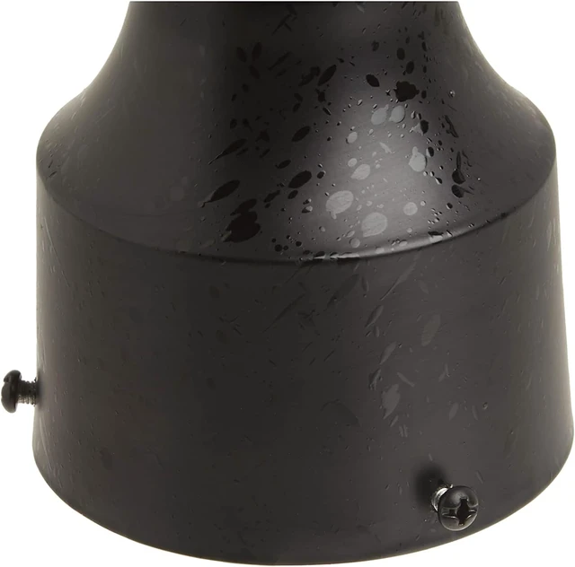 Alt view image 5 of 6 - Nuvo 60/548, Outdoor Outdoor Post Lantern Light Fixture, Clear Glass, Black