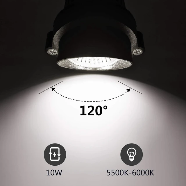 Alt view image 5 of 7 - ZUCKEO Low Voltage Landscape Lights LED Landscape Lighting with Connectors, 10W 12V 24V Outdoor Spotlights Waterproof Garden Flood Pathway Yard Lights 1000LM Daywhite Light(10Pack with Connector)