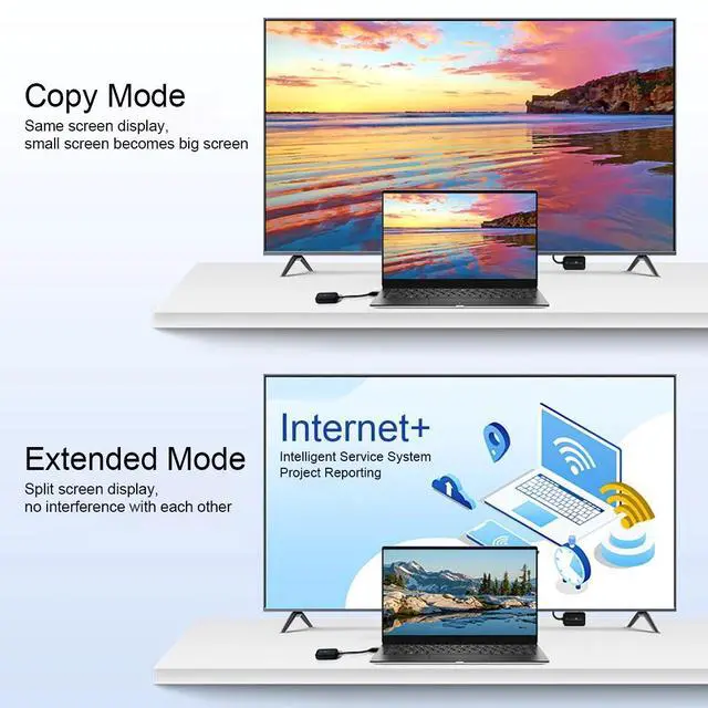 Alt view image 12 of 14 - HDMI Wireless Extender Video Transmitter and Receiver Kit 1080P 60Hz 100ft/30m